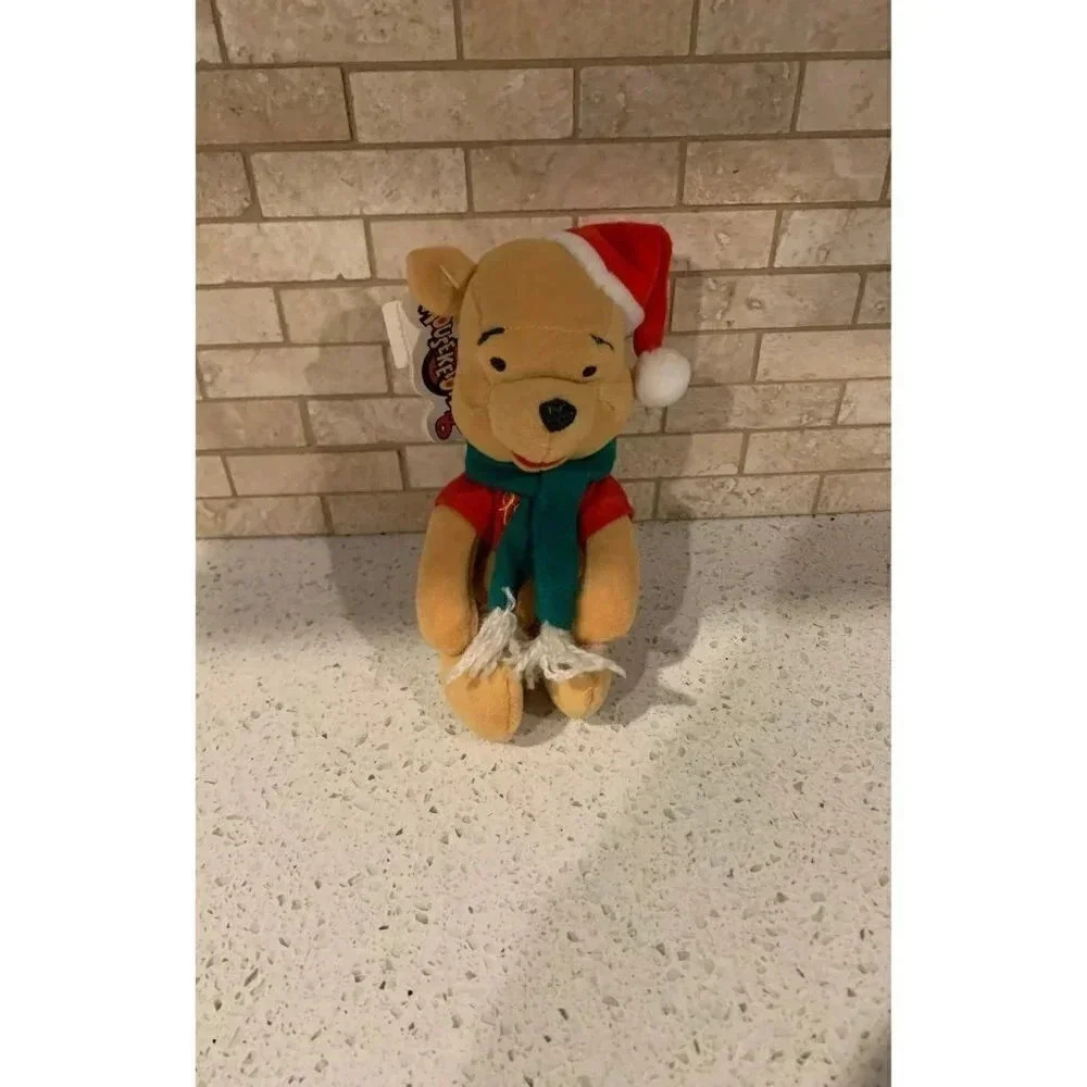 winnie the pooh santa plush B21